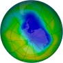 Antarctic Ozone 2007-11-23